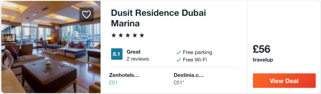 cheap hotel in Dubai