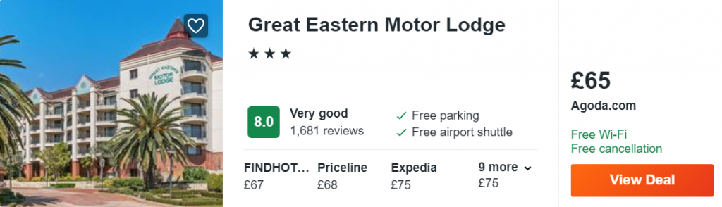 Great Eastern Motor Lodge