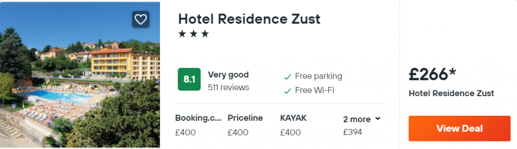 Hotel Residence Zust