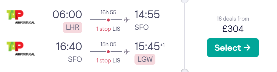 cheap flights to US