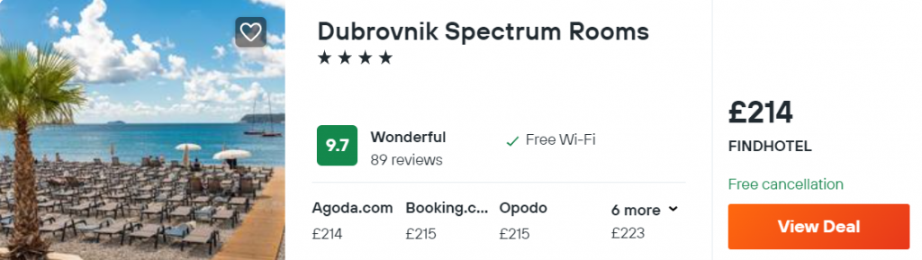 Dubrovnik Spectrum Rooms