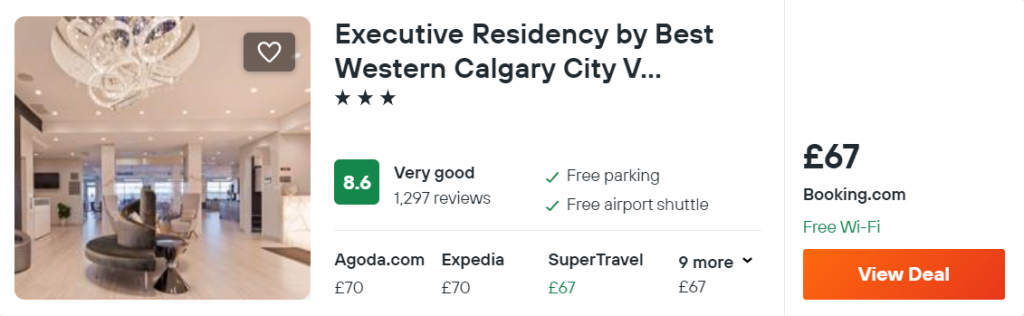 Executive Residency by Best Western Calgary City View North