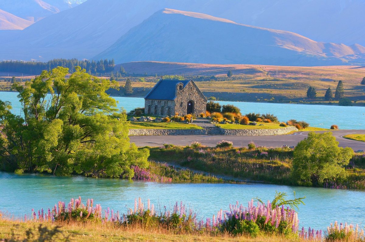 New Zealand Lake Tekapo