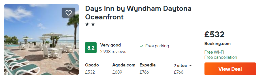 Days Inn by Wyndham Daytona Oceanfront