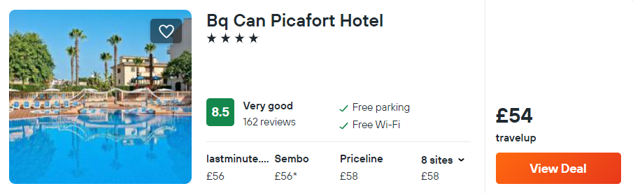 Bq Can Picafort Hotel