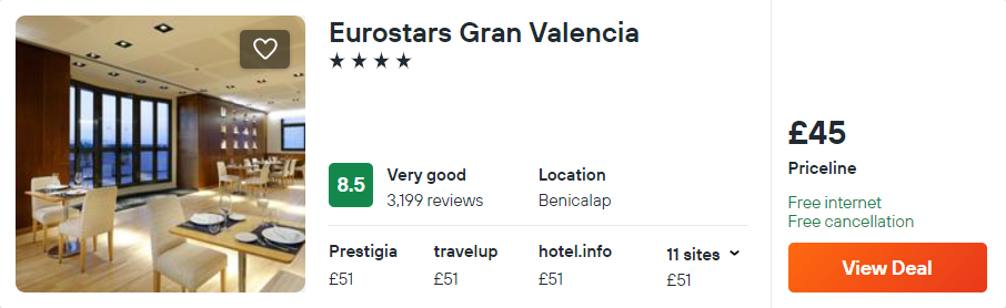 Eurostars Gran Valencia