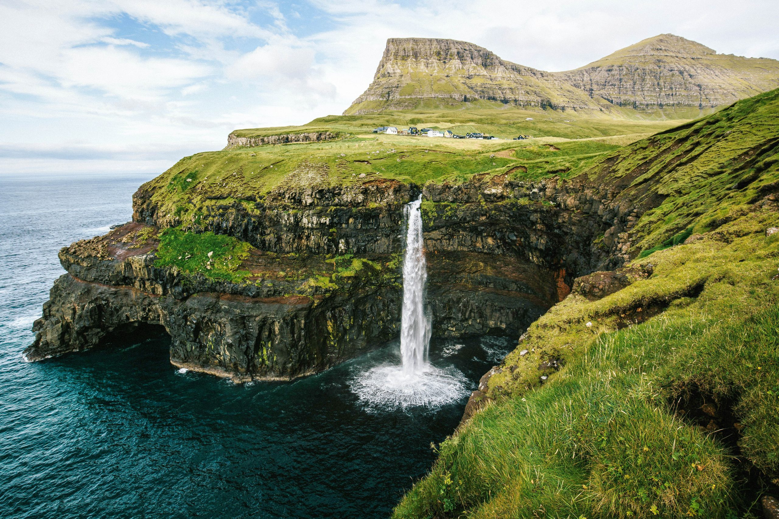 Faroe Islands Gasadalur unsplash