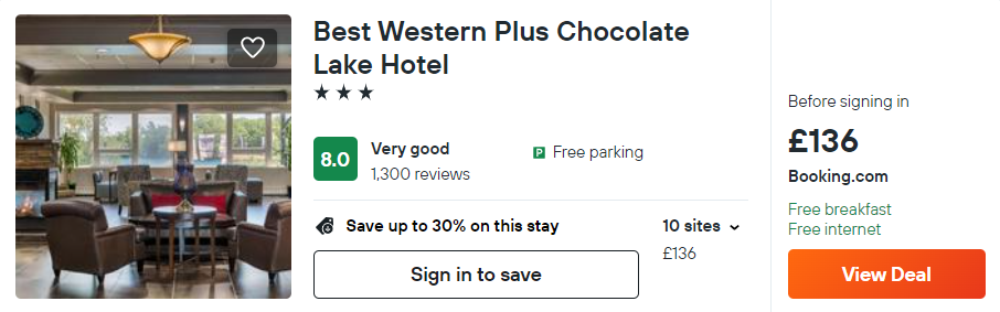 Best Western Plus Chocolate Lake Hotel