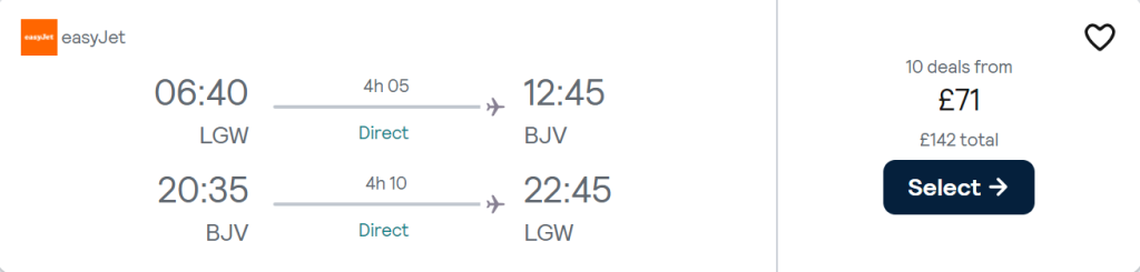 cheap flights to Turkey
