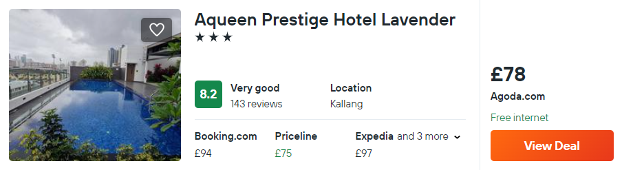 Aqueen Prestige Hotel Lavender