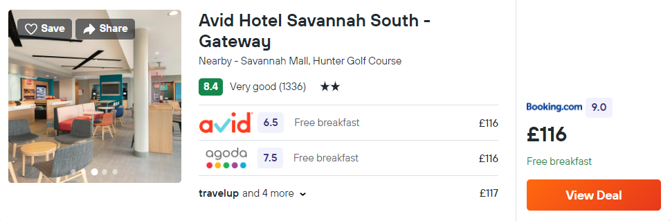 Avid Hotel Savannah South - Gateway