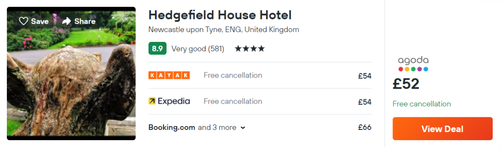 Hedgefield House Hotel