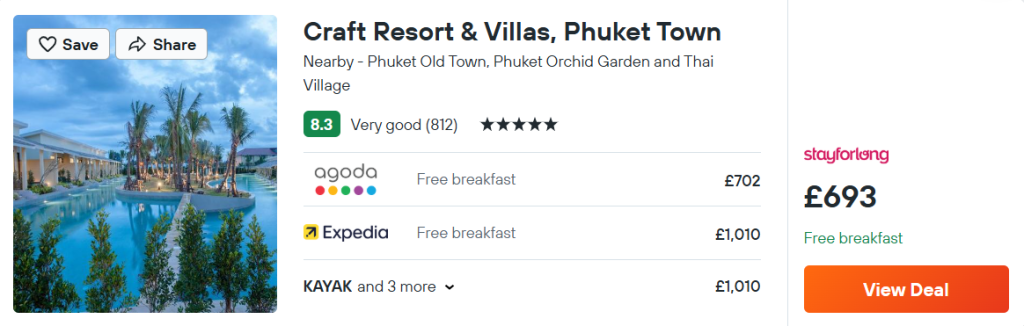 Craft Resort & Villas, Phuket Town