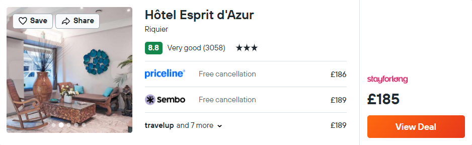 Hôtel Esprit d'Azur