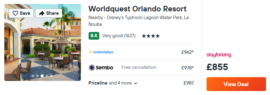 Worldquest Orlando Resort