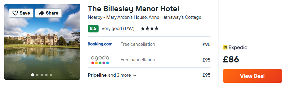 The Billesley Manor Hotel